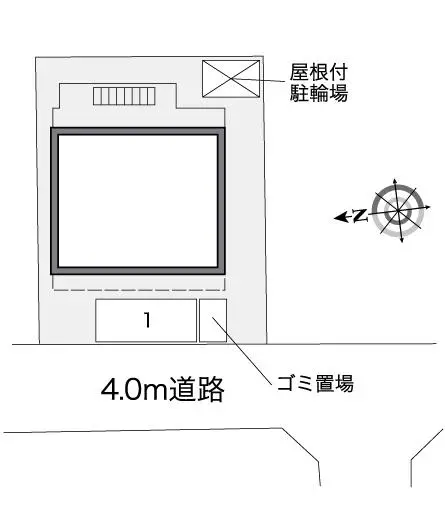 ★手数料０円★高槻市永楽町 月極駐車場